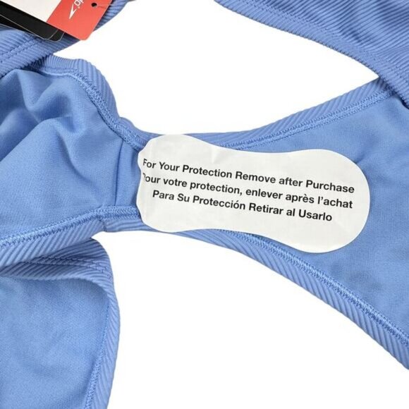 NWT SPEEDO Women's Rib Scoop Bikini Bottom Blue Size XL - Picture 8 of 8